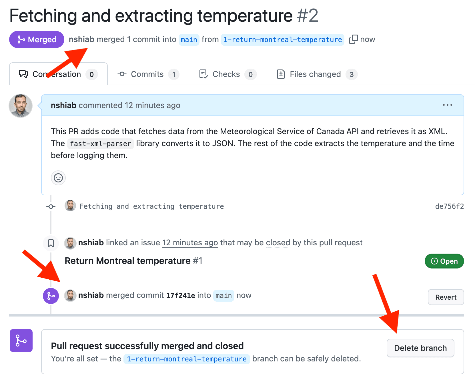Merged PR and delete branch.