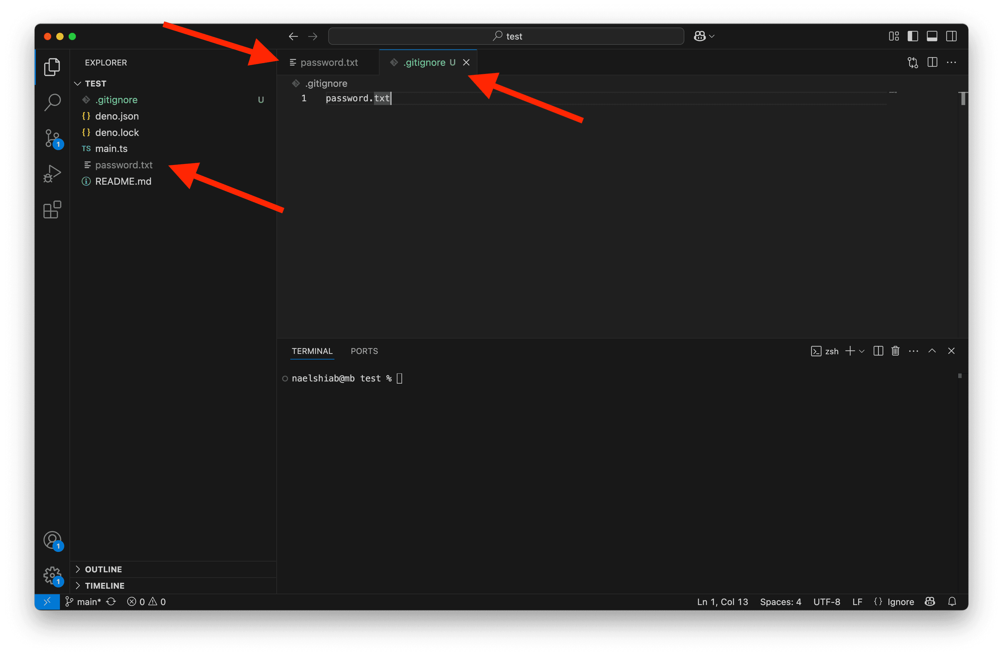 Adding a gitignore file.