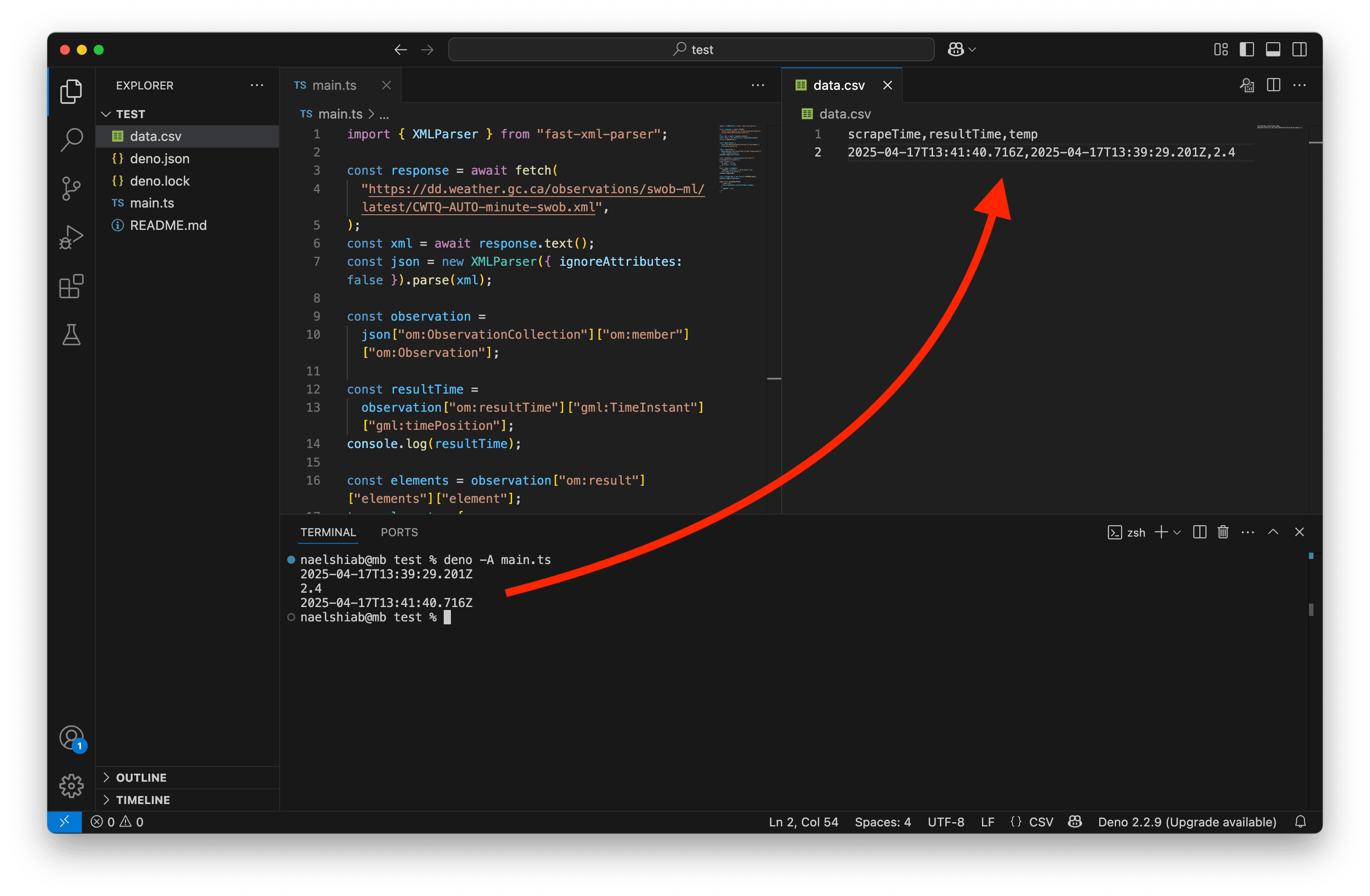 The README.